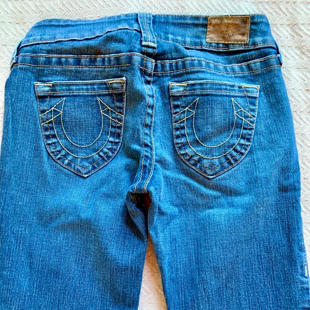 👖True Religion Straight Leg Jeans